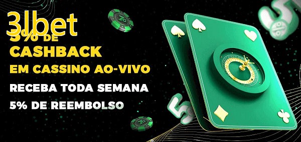 Promoções do cassino ao Vivo 3lbet